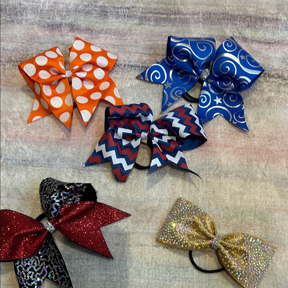 Vibrant Kids Hair Bow Collection